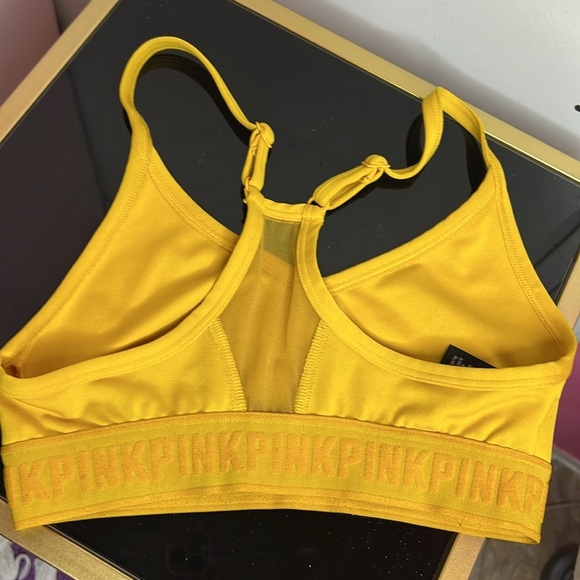 Yellow Sports Bra - Picture 2 of 4
